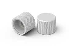 Glorious Pc Gaming Race Rotary Knob, Knopp Till Tangentbord, 14,5 Mm, 1,8 Cm, Vit