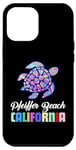 Coque pour iPhone 13 Pro Max Vacances en famille à Pfeiffer Beach avec Turtle California