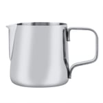 Sturdy Stainless Steel Milk Jug, Coffee Pitcher, Frothing Pitcher, Kitchen for Home Bar Barista Cappuccino Espresso Machine Coffee Cafe Latte Maker Art (100ml)