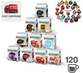 TASSIMO T Discs Starter Bundle Pods Coffee Latte Cappuccino Americano 120 Cups ☕