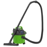 Sealey PC102HV High Powered Wet Or Dry Hoover 10 Ltr Green