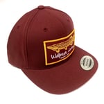 Wolfcreek Lures Wolfcreek Pike Patch Fitted Snapback - Burgundy