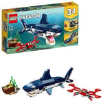LEGO Creator Deep Sea Life 31088 Toy Blocks 3in 1 set 7+ Shark