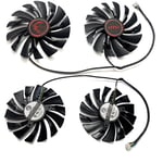 2x Graphics Card Fan Fit for MSI R9 390X 390 380/R7 370 GAMING Graphics Card