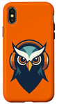 Coque pour iPhone X/XS Owl Groove Music Lover's Casque audio