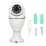 Light Bulb Security Camera Light Socket Security Camera 1080P Wireless 2.4GHz