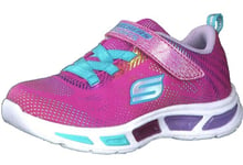 New Girls Skechers Litebeams Gleam N Dr Running Shoes Trainers Size UK 9
