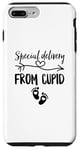 iPhone 7 Plus/8 Plus Special Delivery From Cupid Valentines Day Couples Pregnancy Case