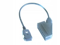 Genuine TV Scart Adaptor Cable for Peaq PTV554800IB and PTV654800IB