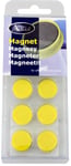 Actual Magnet rund 16mm gul 10/fp