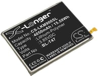 Kompatibelt med LG G900EMW, 3.85V, 4050 mAh