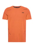 Vanish Seamless Grid Ss *Villkorat Erbjudande T-shirts Short-sleeved Orange Under Armour