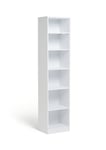 Argos Home Maine Narrow Bookcase - White