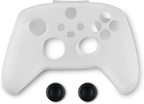 Spartan Gear - Controller Silicon Skin Cover and Thumb Grips (compatible with xbox series x/s) (colour: White)