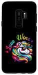 Coque pour Galaxy S9+ Love gagne le mois de la Gay Pride Unicorn Rainbow