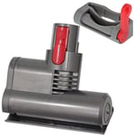 Mini Turbine Brush Tool + Trigger Lock for DYSON V7 SV11 Cordless Vacuum Cleaner