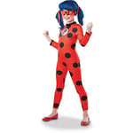 RUBIES - Déguisement MIRACULOUS Officiel Ladybug pour Enfants / Ado - Taille 11-13 ans - Costume d'héroïne Tikki Lady Bug - Costume avec masque pour Carnaval, Halloween ou cadeau de Noël