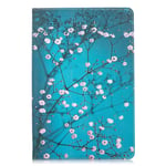 For Samsung Galaxy Tab A 10 1 2019 Case SM-T515 T510 Cover Smart Painted Leather Tablet Case Fundas For Samsung Tab A 10.1 2019-plum blossom