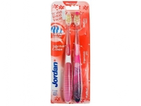 Jordan DUO Individual Clean Medium Toothbrush - color mix 2pcs
