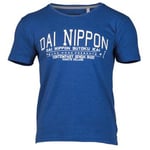 Budo-Nord T-shirt Culture Sport Dai Nippon Karate blå