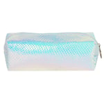 Something Different Mermaid Scale Makeup Bag One Size Blå / Silv