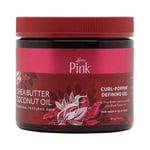 LUSTER PINK SHEA BUTTER COCONUT OIL CURL-POPPING DEFINING GEL 16OZ