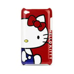 Coque pour iPod Touch 4 Hello Kitty Mickey, Couleur: Rouge