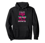 Funny Flamingos Pink Animal Lovers I Calm The Flock Down Pullover Hoodie