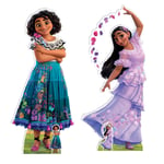 Mirabel & Isabela From Encanto Cardboard Cutouts Twin Pack with 2 FREE Minis