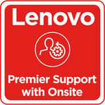 Garantiutökning Lenovo ThinkStation P360, 4 års Premier Support från 3 års på-platsen-garanti