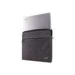 ACER Acer Protective Sleeve - Housse d'ordinateur portable 14" gris foncé deux tons pour Aspire 1; Chromebook 314; 514; Spin 713; 5; Swift 3; TravelMate P2