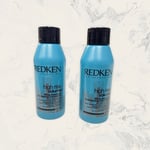 2x Redken High Rise Volume Shampoo Travel Size 50ML Unisex Holiday