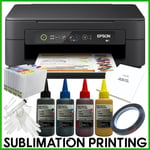 Sublimation Bundle: Epson XP-2200 All-in-1 + non-oem Ink, ARC Cartridges & Paper