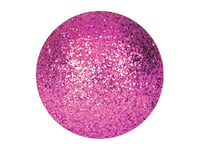 EUROPALMS Deco Ball 3,5cm, pink, glitter 48x, Europalms Julkulor Dekor 3,5cm, rosa, glitter 48x