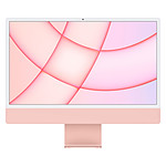 Apple iMac (2021) 24" 8 Go/512 Go Rose (MJVA3FN/A-8GB/512GB-MKPN)