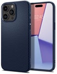 Spigen Liquid Air (iPhone 15 Pro Max) - Mörkblå