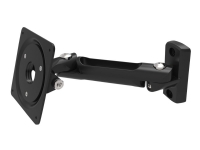 Compulocks Swing Wall Mount VESA Arm For Tablets - Monteringssats (svängbar arm) - för surfplatta - stål - svart - under skåpet, inre vägghörn, yttre vägghörn