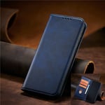 Samsung Galaxy S21 Ultra Kingok Leather-like Foldable Case-Blue