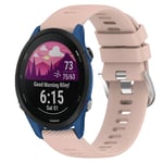 Garmin Forerunner 255S Klokkerem i silikon, 18mm - Rosa