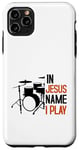 iPhone 11 Pro Max Musician Drummer Christian Community Drums Jesus Case