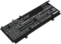Kompatibelt med HP Spectre X360 13-AP0011NC, 15.4V, 3850 mAh