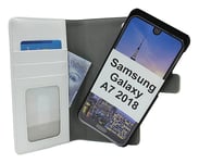 Skimblocker Magnet Fodral Samsung Galaxy A7 2018 (A750FN/DS) (Vit)
