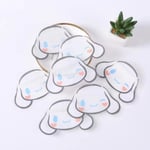 10st Transparent Ziplock Bag HelloKitty Kuromi Konserveringsmedel Ba Blue