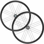 Campagnolo Bora WTO 33 Disc 2-Way Tubeless Shimano Clincher Wheels Black - Pair