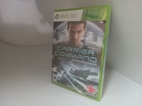 CARRIER COMMAND GAEA MISSION NEW Factory Sealed with Y Folds for XBOX 360 #49G