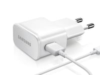 Samsung ETA-U90EWE - Strömadapter - 2 A (USB) - på kabel: Micro-USB - vit - för Galaxy Ace 3, Core, Mega, Note 10, Note 8.0, S4, Tab 3, Xcover, Y Duo