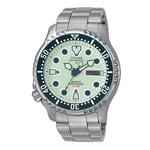 Citizen Watch Promaster Diver Automatic 200 mt White Lime Dial 42mm NY0040-50W