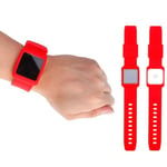 Apple Silicon Klockarmband (röd) För Ipod Nano 6