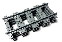 Lego 4x TrainTrack Plastic (RC Trains) Straight 53401  17275 Dark Bluish Grey