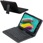 Navitech Black Keyboard Case Compatible with Blackview Tab 12 10" Tablet